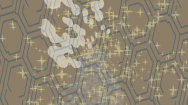 Modern medya üretimi için fütüristik dijital soyut doku sinematik tarz hareketli grafik ögesi