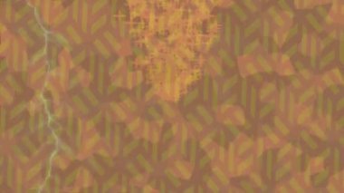 Lüks hareket projeleri için soyut tasarım stili animasyonu olan üst düzey dijital doku