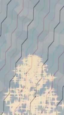 Benzersiz hareket grafikleri tasarım sanatına sahip yaratıcı film üretimi için özet bir arkaplan