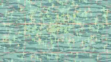 Soyut hareket desenli fütüristik video üretimi için dinamik dijital arkaplan