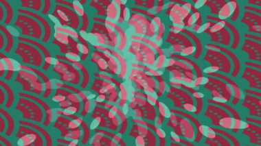 Benzersiz dijital animasyon tarzı grafikleri olan yaratıcı ortam tasarımı için yenilikçi hareket dokusu