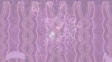 Lüks hareket projeleri için soyut tasarım stili animasyonu olan üst düzey dijital doku