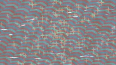 Benzersiz dijital hareket grafiklerine sahip yaratıcı sinematik projeler için yumuşak animasyon yüzeyi