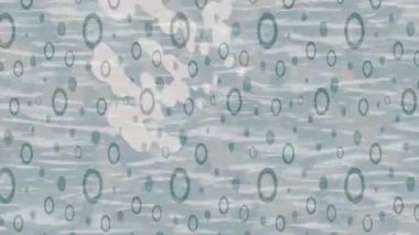 Dijital doku yüzey tasarım biçimi ile modern video animasyonu için gelişmiş hareket grafikleri