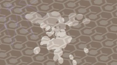 Benzersiz hareket dokusu tasarım sanatı ile profesyonel video düzenleme için modern soyut grafikler