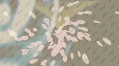 Dijital doku yüzey tasarım biçimi ile modern video animasyonu için gelişmiş hareket grafikleri