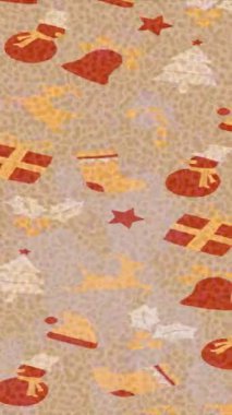 Lüks hareket projeleri için soyut tasarım stili animasyonu olan üst düzey dijital doku