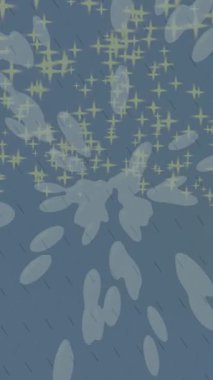 Soyut hareket desenli fütüristik video üretimi için dinamik dijital arkaplan