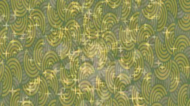 Dijital doku yüzey tasarım biçimi ile modern video animasyonu için gelişmiş hareket grafikleri