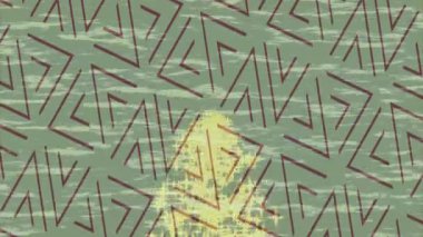 Dijital doku yüzey tasarım biçimi ile modern video animasyonu için gelişmiş hareket grafikleri