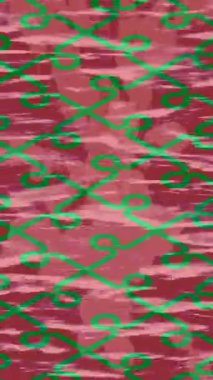 Dijital doku yüzey tasarım biçimi ile modern video animasyonu için gelişmiş hareket grafikleri