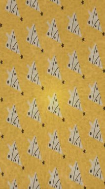 Benzersiz dijital animasyon tarzı grafikleri olan yaratıcı ortam tasarımı için yenilikçi hareket dokusu