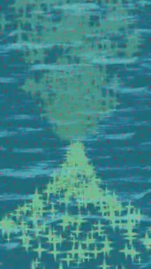 Lüks hareket projeleri için soyut tasarım stili animasyonu olan üst düzey dijital doku