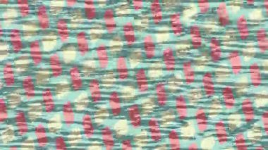 Dijital doku yüzey tasarım biçimi ile modern video animasyonu için gelişmiş hareket grafikleri