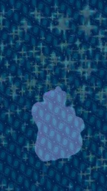 Benzersiz hareket grafikleri tasarım sanatına sahip yaratıcı film üretimi için özet bir arkaplan