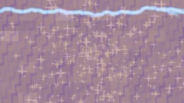 Soyut hareket desenli fütüristik video üretimi için dinamik dijital arkaplan