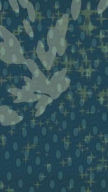 Organik desenli yüzey giriş stili video film sanatı ile soyut arkaplan tasarımı