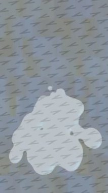 Modern medya üretimi için fütüristik dijital soyut doku sinematik tarz hareketli grafik ögesi