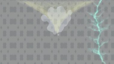 Benzersiz hareket dokusu tasarım sanatı ile profesyonel video düzenleme için modern soyut grafikler