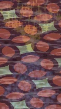 Organik desenli yüzey giriş stili video film sanatı ile soyut arkaplan tasarımı