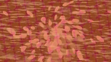 Lüks hareket projeleri için soyut tasarım stili animasyonu olan üst düzey dijital doku