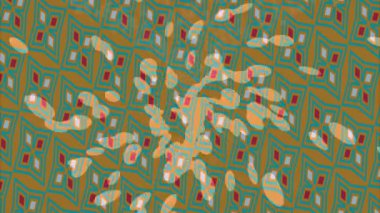 Soyut hareket desenli fütüristik video üretimi için dinamik dijital arkaplan