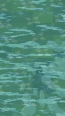 Benzersiz dijital animasyon tarzı grafikleri olan yaratıcı ortam tasarımı için yenilikçi hareket dokusu