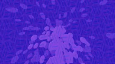 Benzersiz dijital animasyon tarzı grafikleri olan yaratıcı ortam tasarımı için yenilikçi hareket dokusu