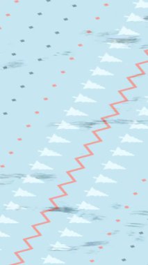 Lüks hareket projeleri için soyut tasarım stili animasyonu olan üst düzey dijital doku