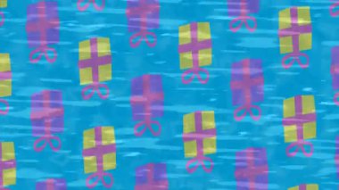 Organik desenli yüzey giriş stili video film sanatı ile soyut arkaplan tasarımı