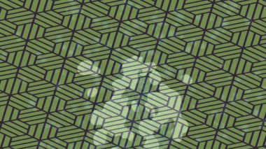 Benzersiz dijital animasyon tarzı grafikleri olan yaratıcı ortam tasarımı için yenilikçi hareket dokusu