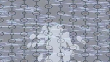 Organik desenli yüzey giriş stili video film sanatı ile soyut arkaplan tasarımı