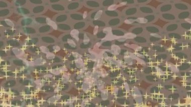 Lüks hareket projeleri için soyut tasarım stili animasyonu olan üst düzey dijital doku