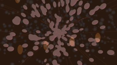 Yaratıcı video düzenleme film arkaplan tasarımı için minimalist organik hareket grafikleri