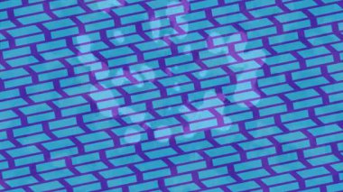 Lüks hareket projeleri için soyut tasarım stili animasyonu olan üst düzey dijital doku