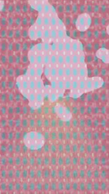 Dijital doku yüzey tasarım biçimi ile modern video animasyonu için gelişmiş hareket grafikleri