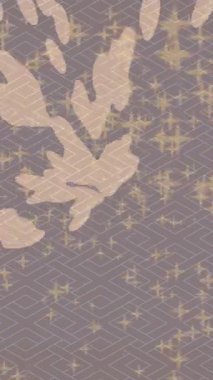 Soyut hareket desenli fütüristik video üretimi için dinamik dijital arkaplan