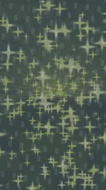 Soyut hareket desenli fütüristik video üretimi için dinamik dijital arkaplan