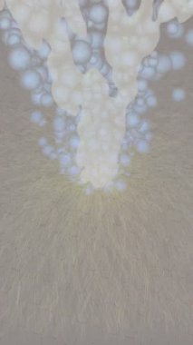 Benzersiz hareket grafikleri tasarım sanatına sahip yaratıcı film üretimi için özet bir arkaplan