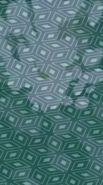 Lüks hareket projeleri için soyut tasarım stili animasyonu olan üst düzey dijital doku