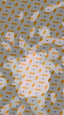 Benzersiz video giriş tasarımı projeleri için detaylı yüzey kalıbı film animasyon stili grafik girişi