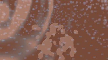 Lüks hareket projeleri için soyut tasarım stili animasyonu olan üst düzey dijital doku