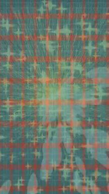 Soyut hareket desenli fütüristik video üretimi için dinamik dijital arkaplan