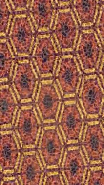 Benzersiz dijital animasyon tarzı grafikleri olan yaratıcı ortam tasarımı için yenilikçi hareket dokusu