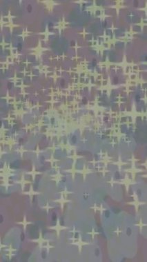 Benzersiz video giriş tasarımı projeleri için detaylı yüzey kalıbı film animasyon stili grafik girişi