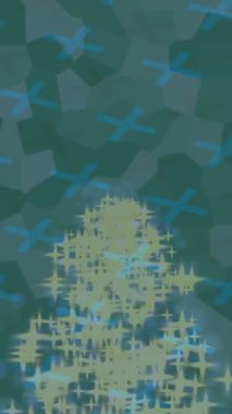 Benzersiz video giriş tasarımı projeleri için detaylı yüzey kalıbı film animasyon stili grafik girişi