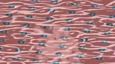 Benzersiz dijital hareket grafiklerine sahip yaratıcı sinematik projeler için yumuşak animasyon yüzeyi