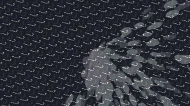 Yaratıcı video düzenleme film arkaplan tasarımı için minimalist organik hareket grafikleri