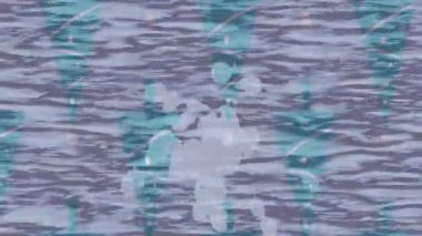 Yaratıcı video düzenleme film arkaplan tasarımı için minimalist organik hareket grafikleri