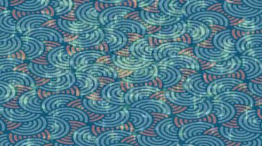 Dijital doku yüzey tasarım biçimi ile modern video animasyonu için gelişmiş hareket grafikleri